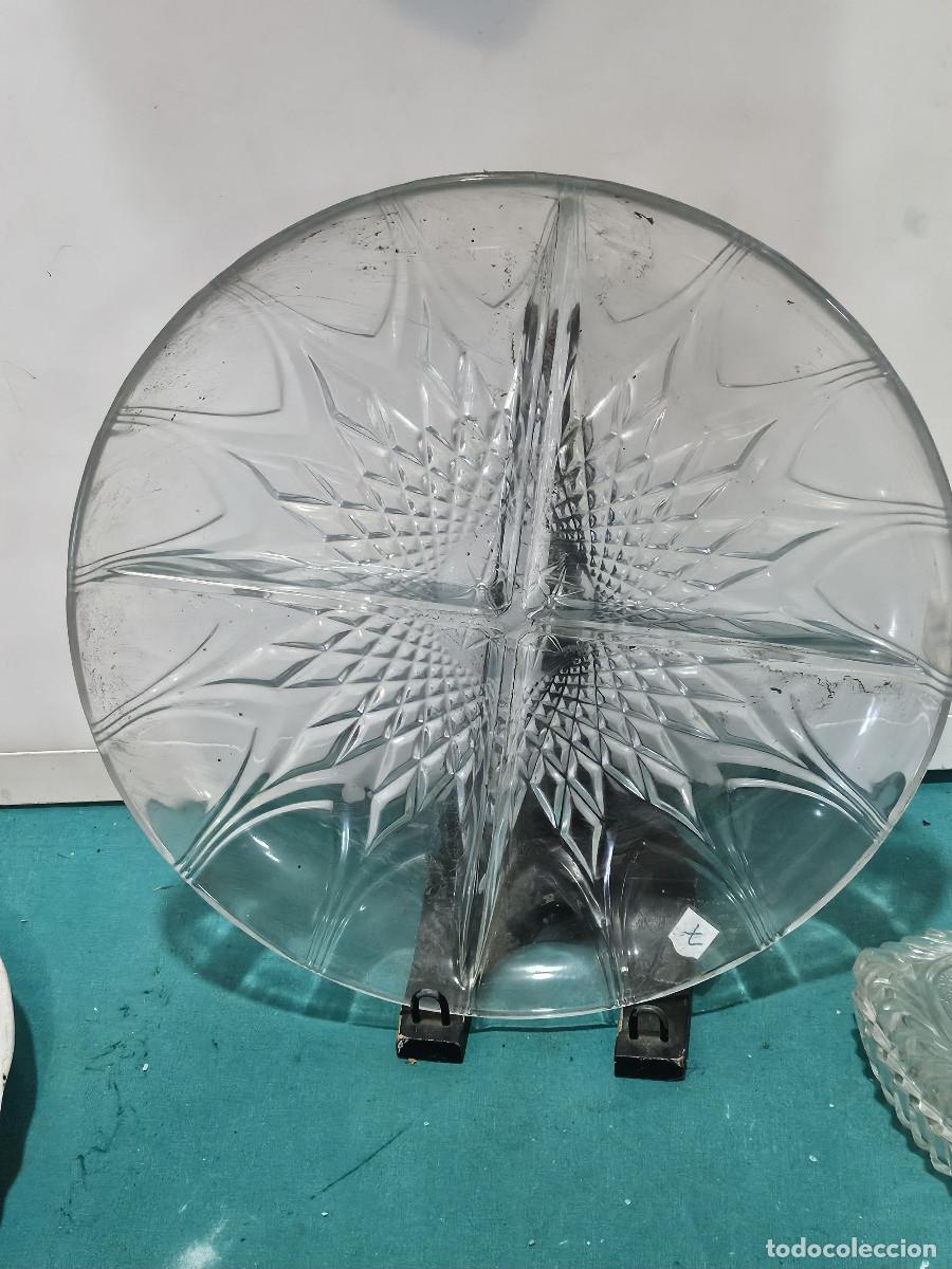Antig&uuml;edades: plato de cristal para frutos secos - Foto 1