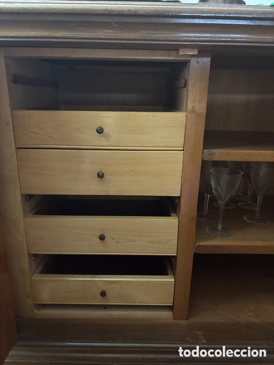 Antig&uuml;edades: Mueble de almacenaje de madera - Foto 4