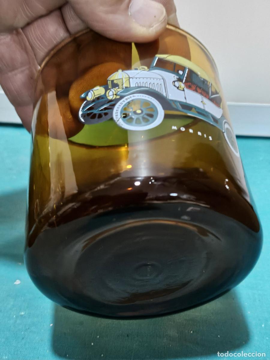 Antig&uuml;edades: vasos de cristal marron - Foto 3