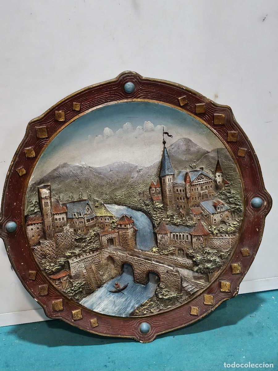Antig&uuml;edades: plato grande de terracota - Foto 1