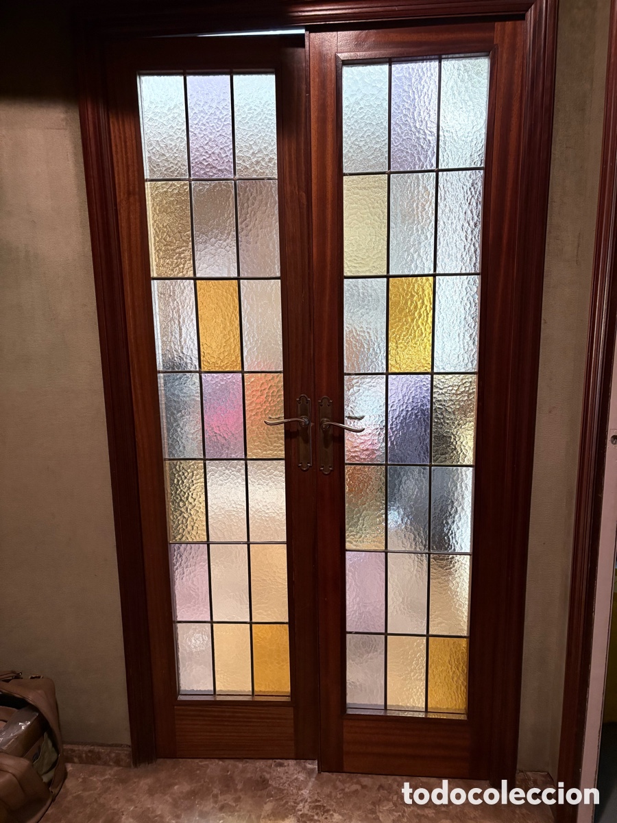 Antig&uuml;edades: Puertas de cristal trasulciro - Foto 1