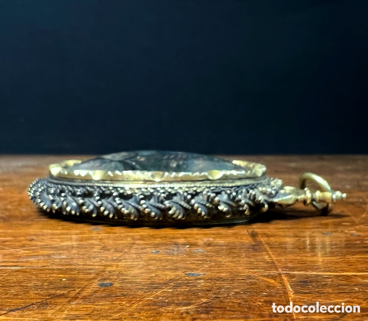 Antig&uuml;edades: Relicario de doble cara, plata, S.XVIII - Foto 11