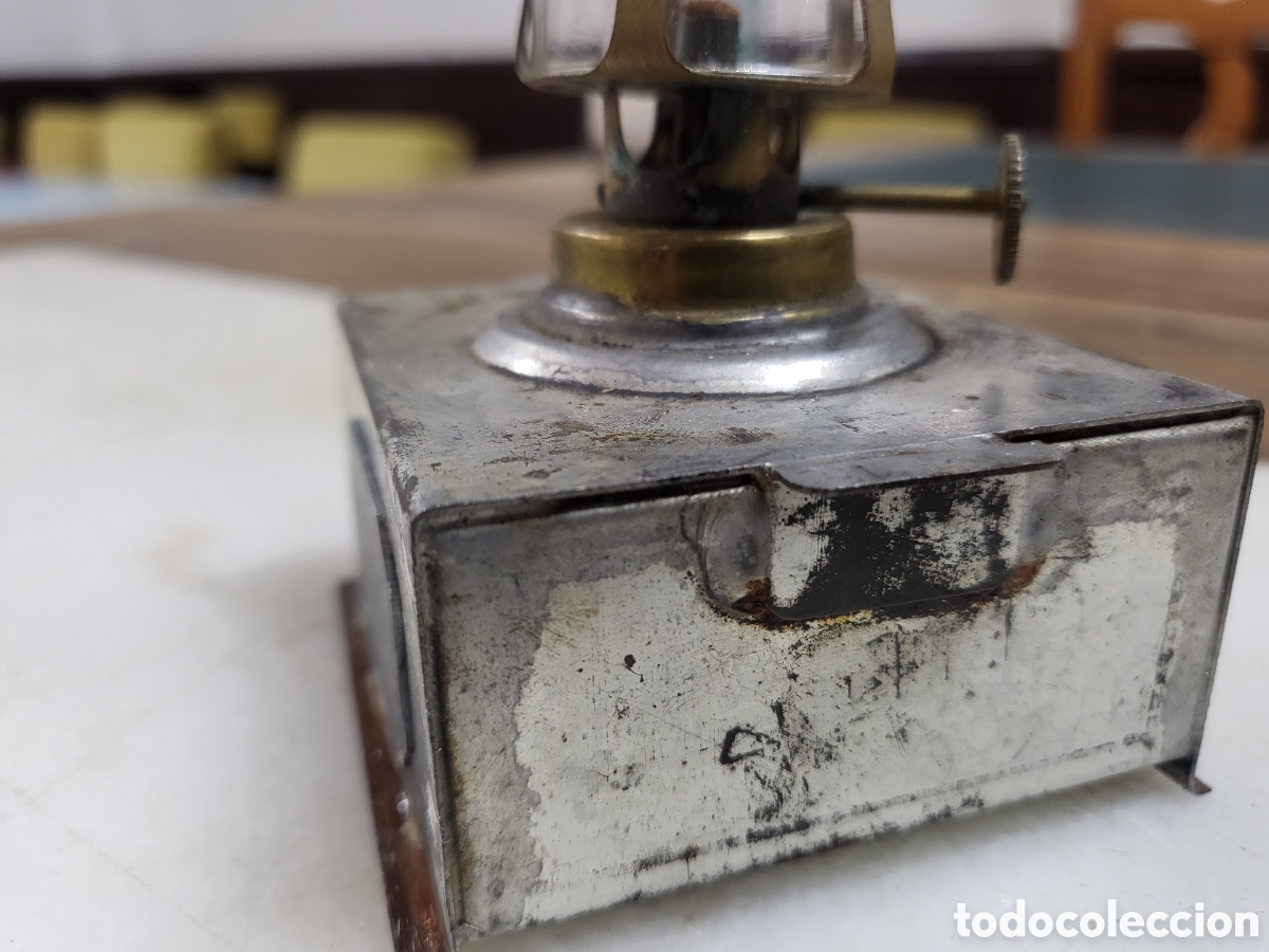 Antig&uuml;edades: Antiguo quinque para iluminaci&oacute;n