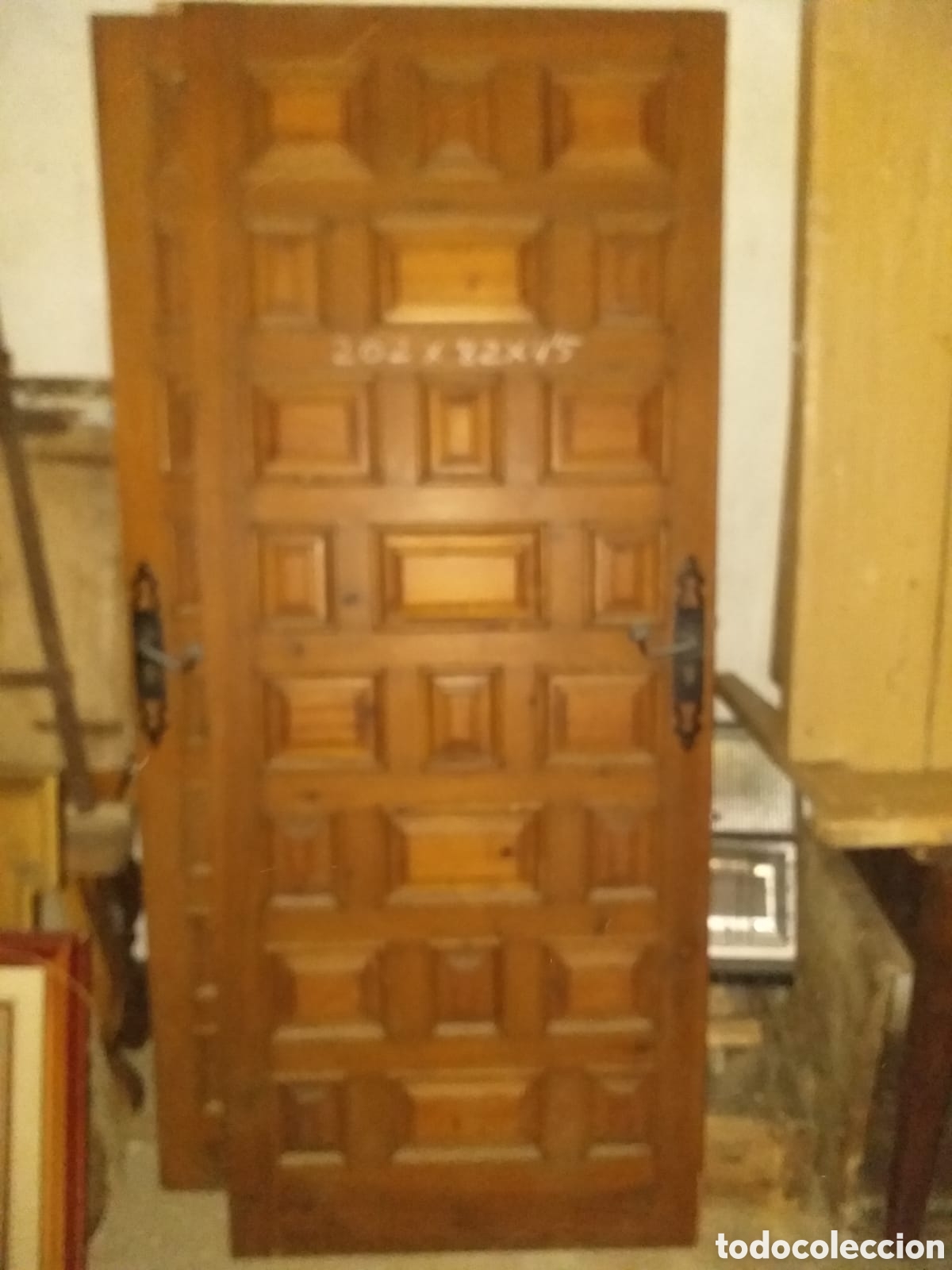 Antig&uuml;edades: Dos puertas paneladas a las dos caras - Foto 1