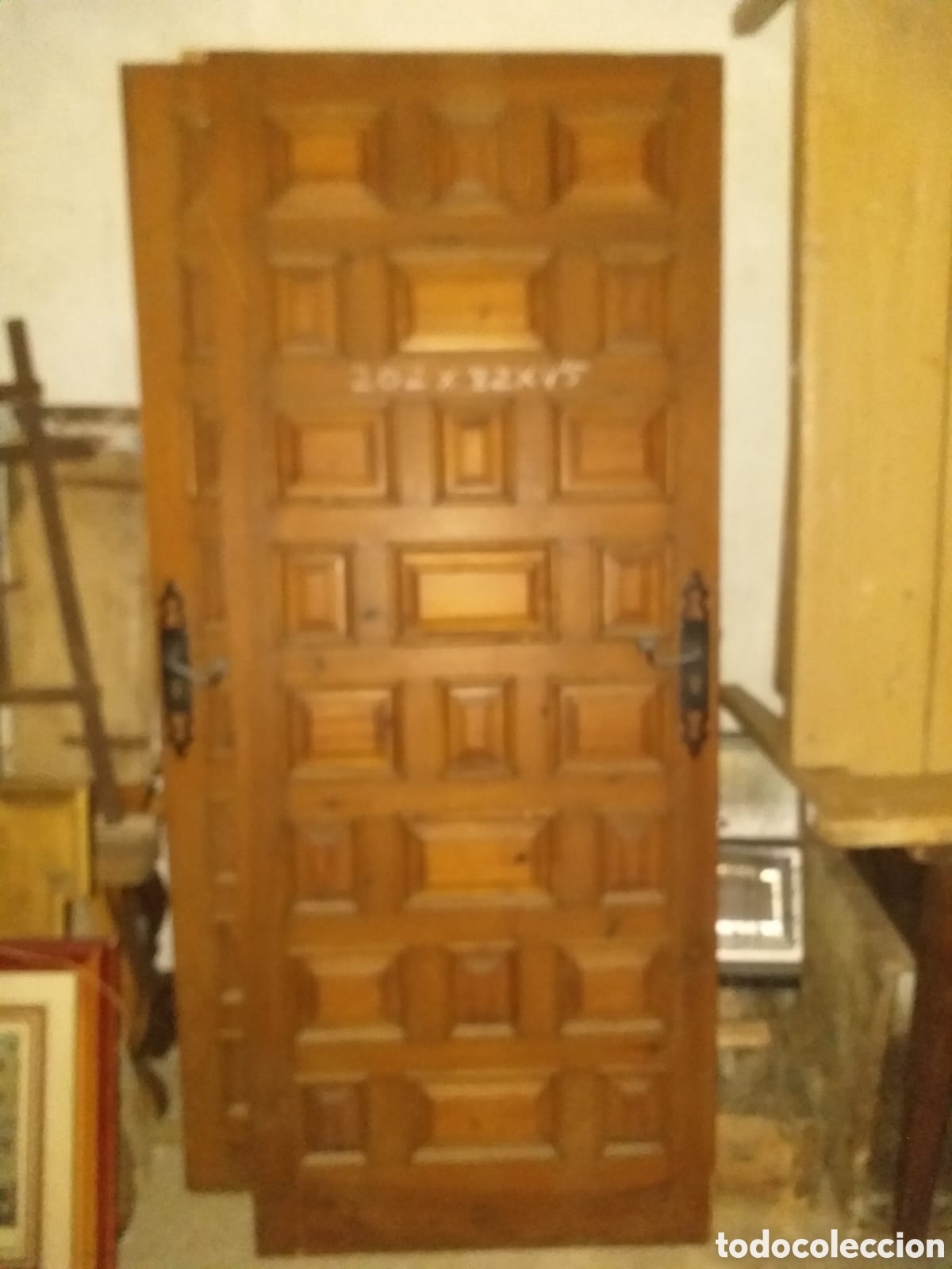 Antig&uuml;edades: Dos puertas paneladas a las dos caras - Foto 6