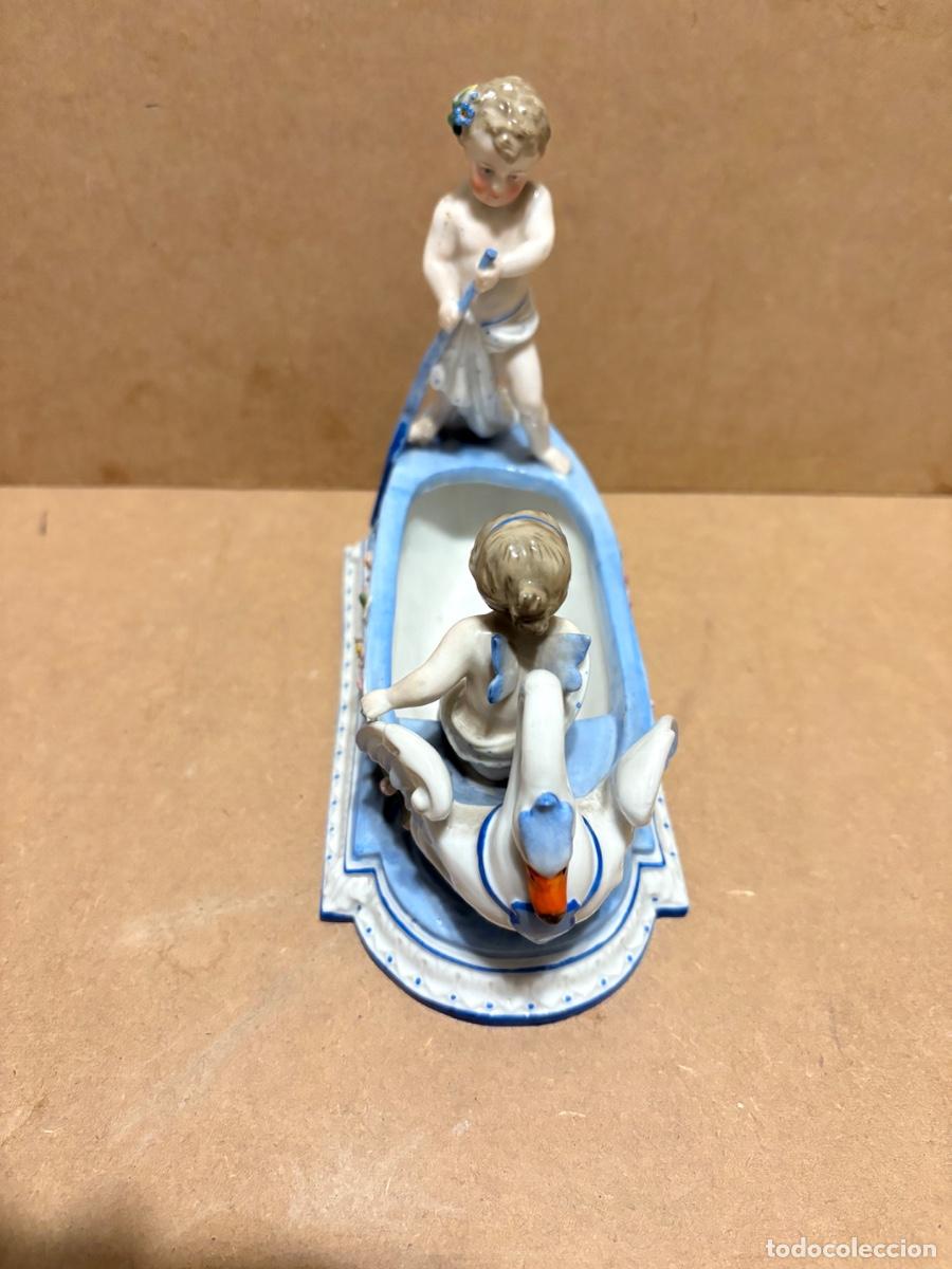 Antig&uuml;edades: Especiero de porcelana de Berl&iacute;n - Foto 3