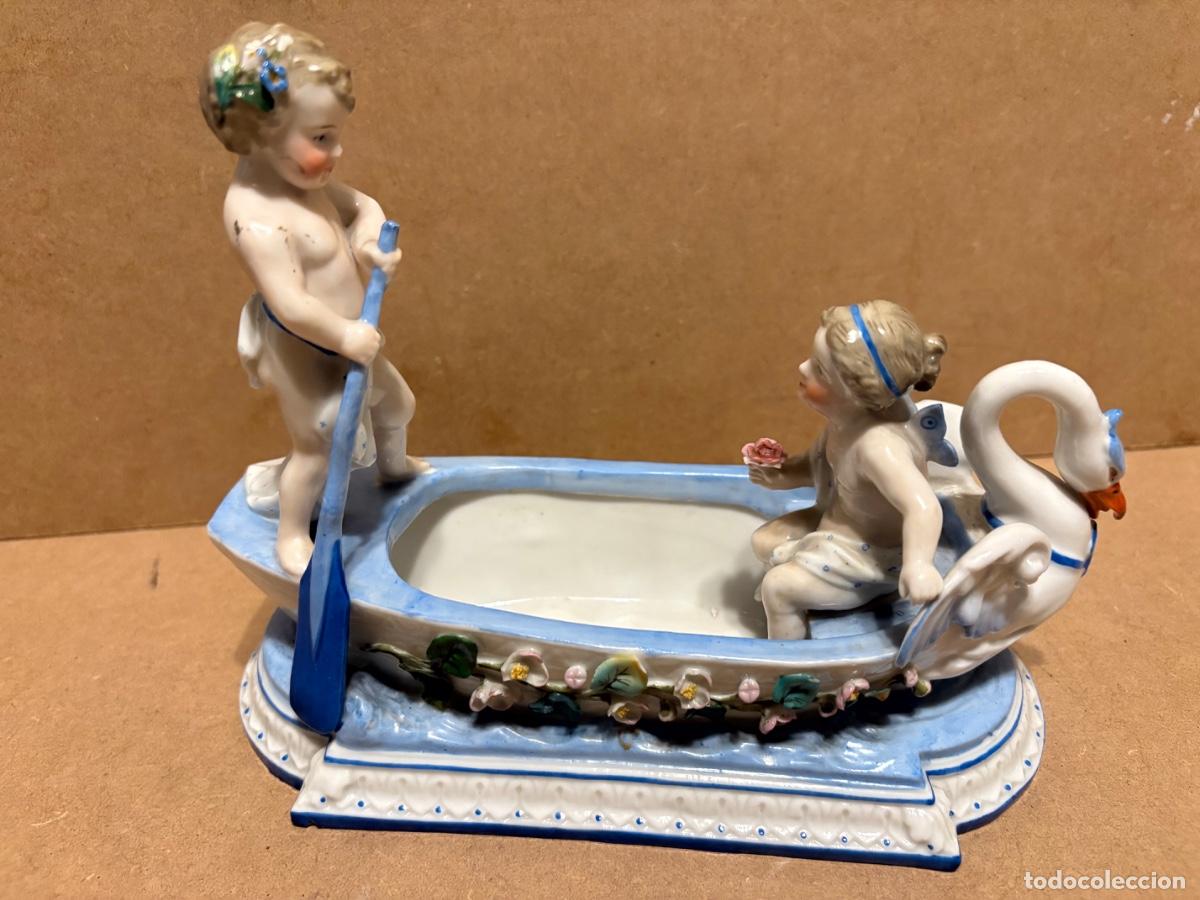 Antig&uuml;edades: Especiero de porcelana de Berl&iacute;n - Foto 5