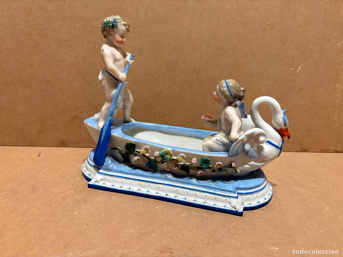 Antig&uuml;edades: Especiero de porcelana de Berl&iacute;n - Foto 1