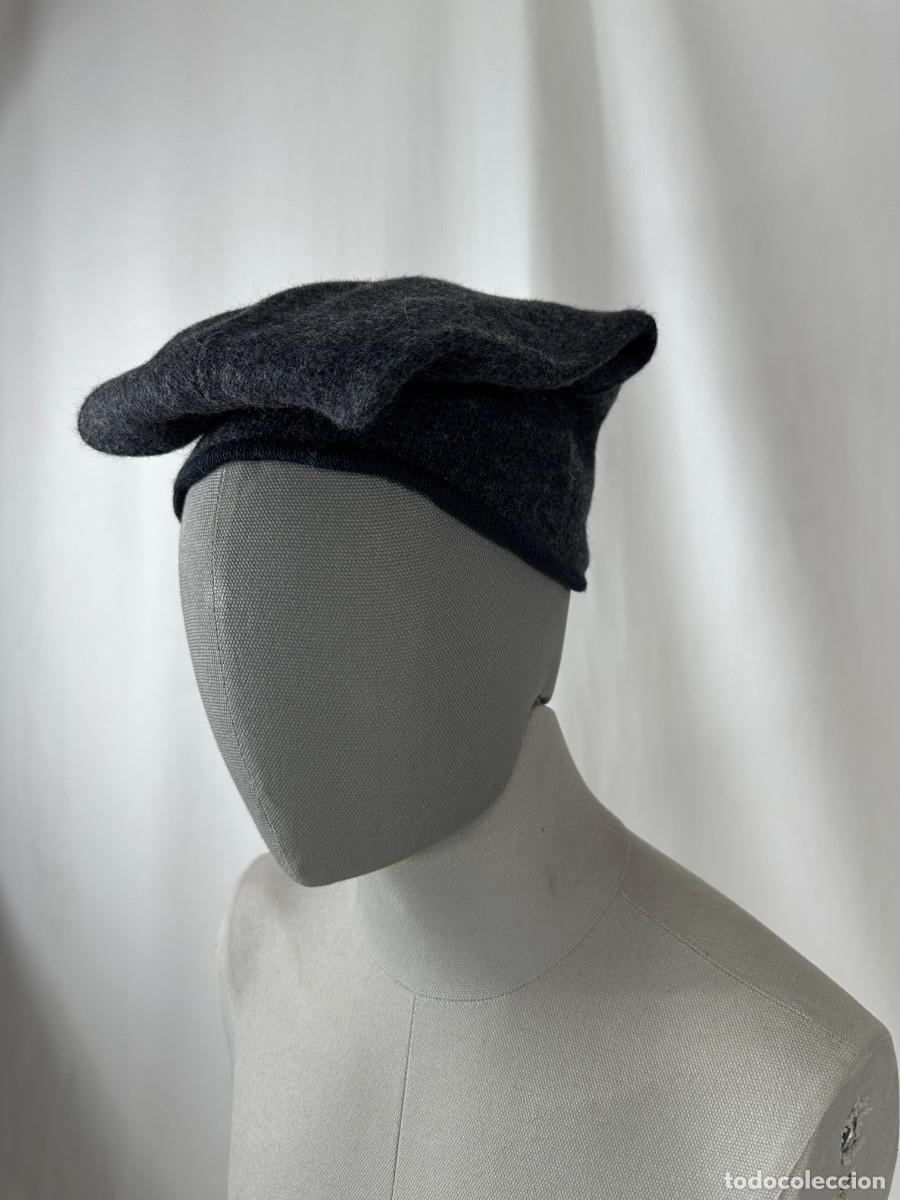 Antig&uuml;edades: BARRETINA, GORRA LLARGA GRIS - Foto 4