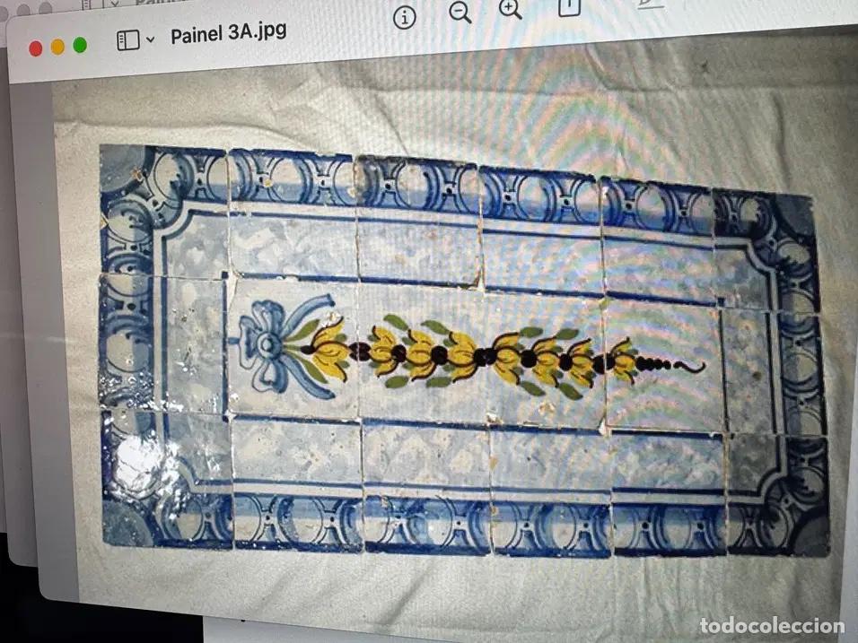 Antig&uuml;edades: Painel Azulejos Sec XVIII - Foto 1