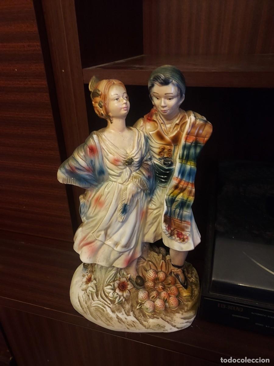 Antig&uuml;edades: Figura cer&aacute;mica falleros - Foto 1