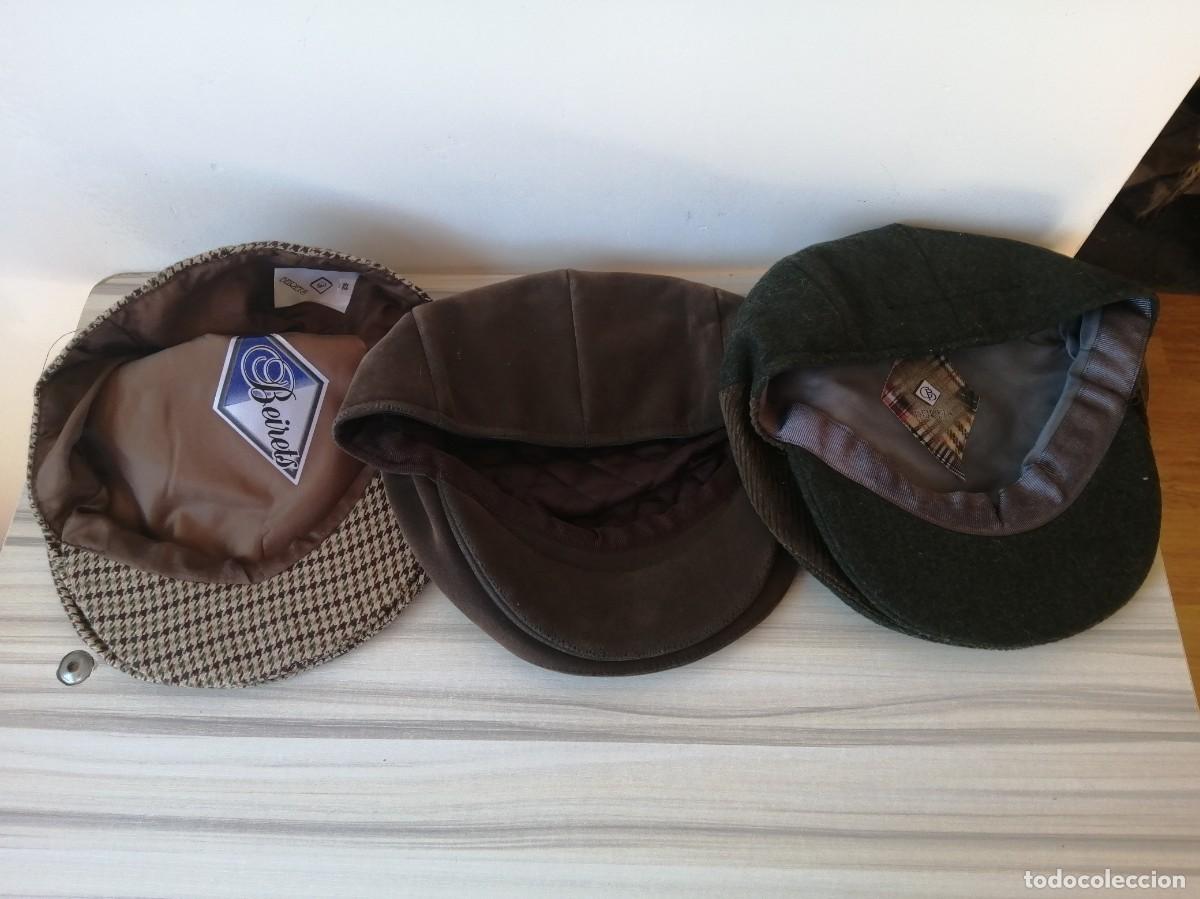 Antig&uuml;edades: Tres gorras marca Beirets - Foto 2