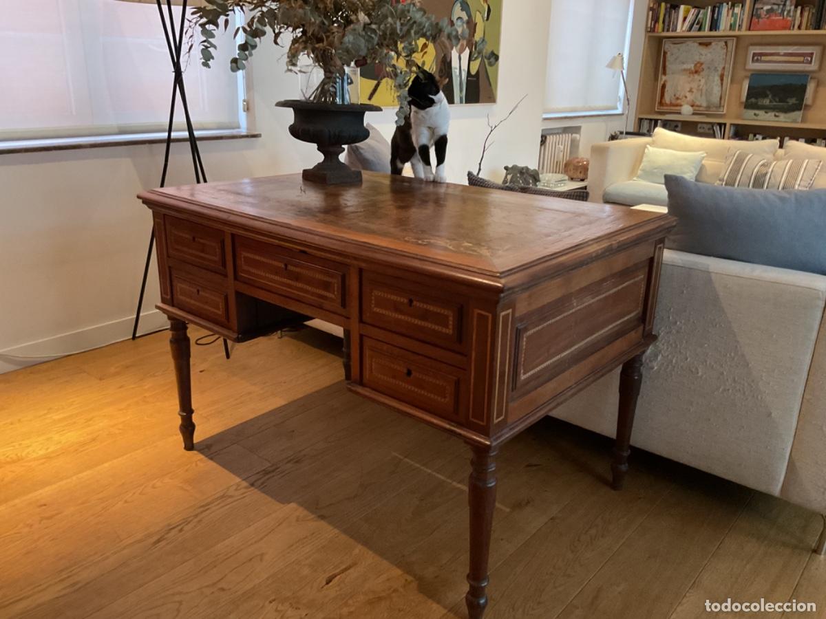Antig&uuml;edades: Mesa despacho estilo Holand&eacute;s - Foto 6