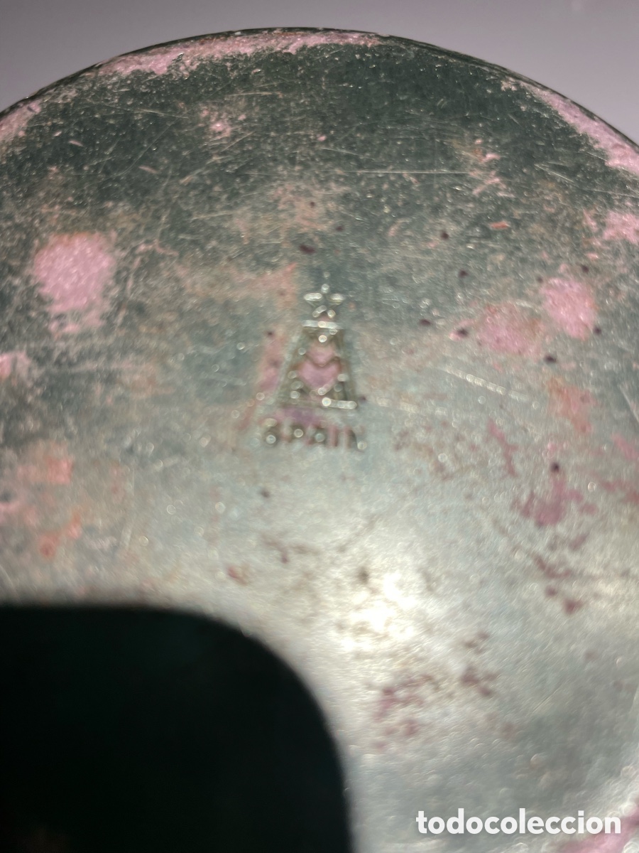 Antig&uuml;edades: Jarra anodizada MMM verde - Foto 4