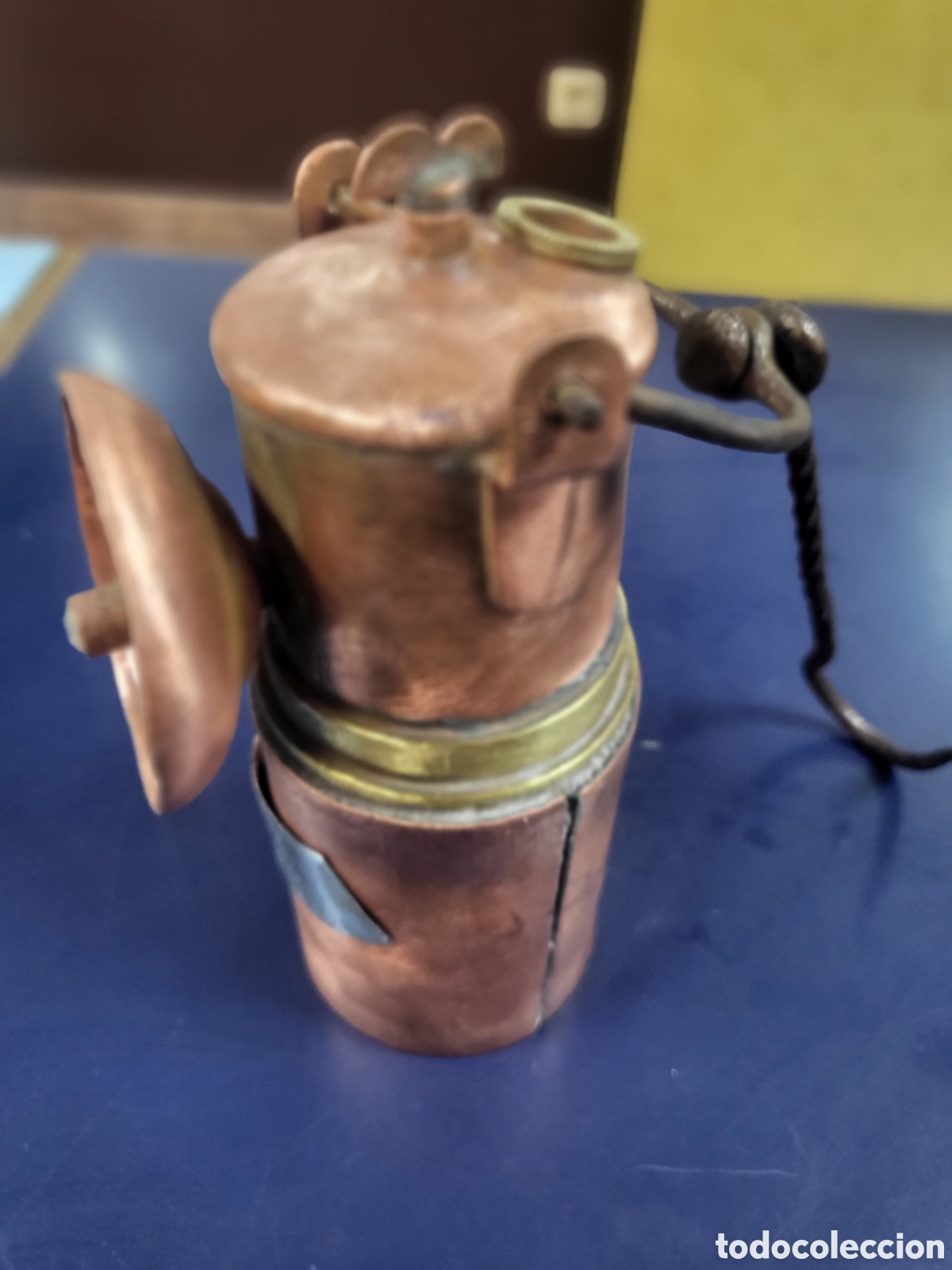 Antig&uuml;edades: Antiguo candil ferroviario Peque&ntilde;o Material