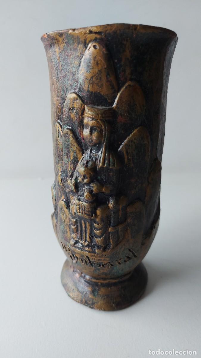 Antig&uuml;edades: JARRON RUSTICO VIRGEN DE MONTSERRAT - Foto 1