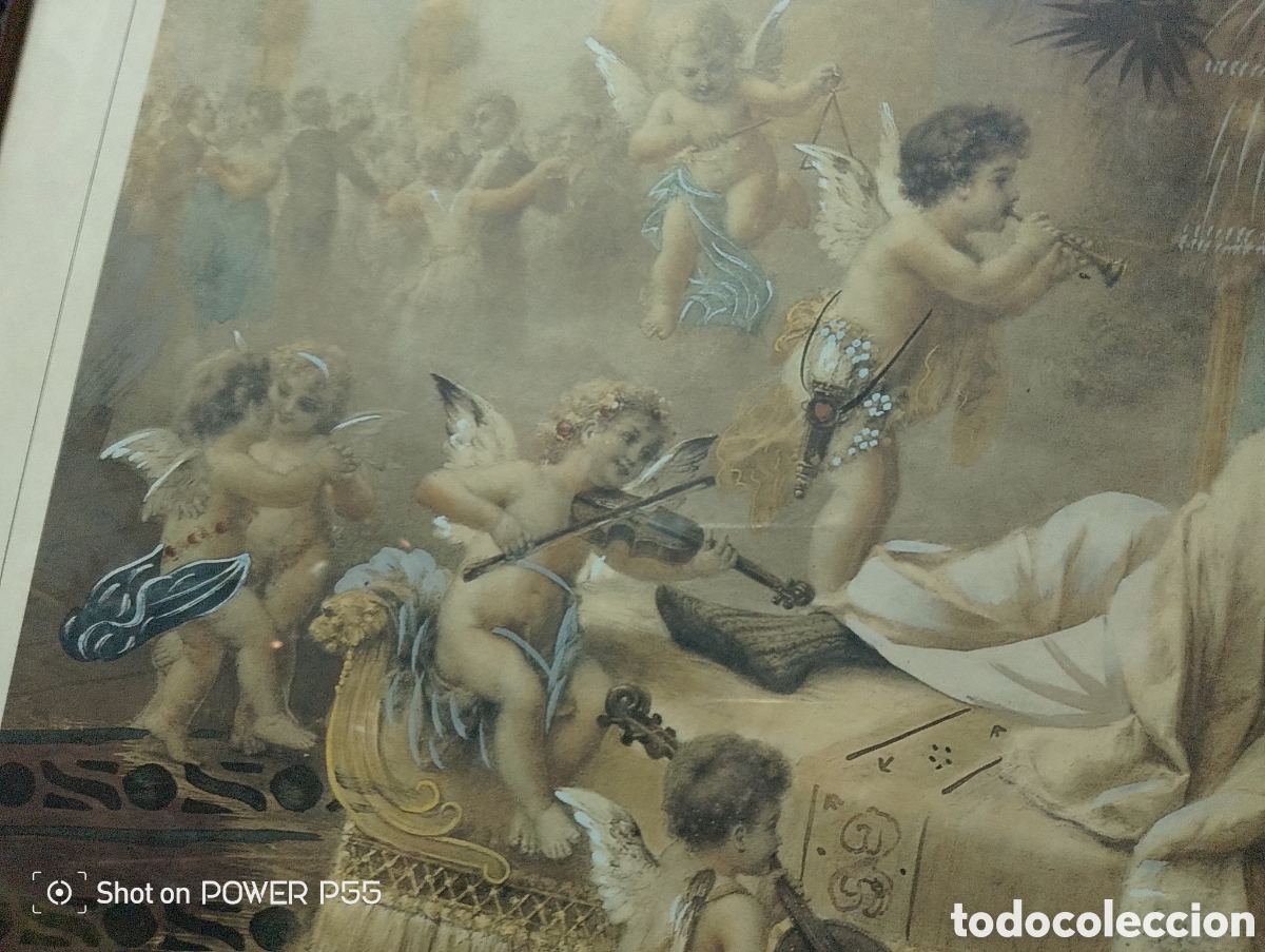 Antig&uuml;edades: Cuadro lamina Walzertraum - Foto 4