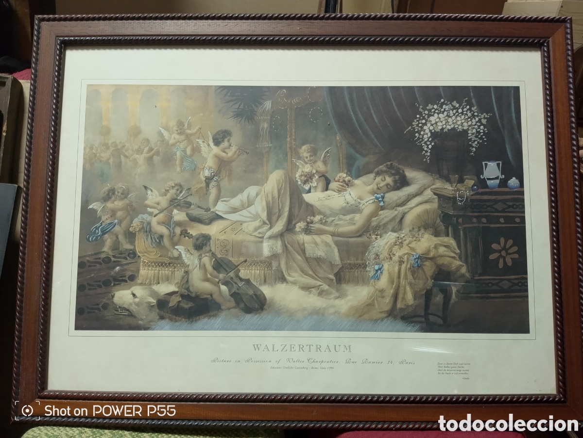 Antig&uuml;edades: Cuadro lamina Walzertraum - Foto 1