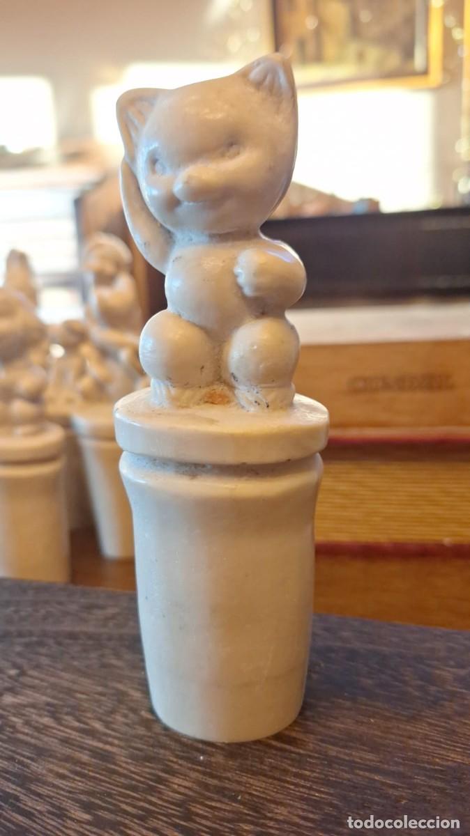 Antig&uuml;edades: Antiguo Molde Negativo de Resina Gato Gatito Francia
