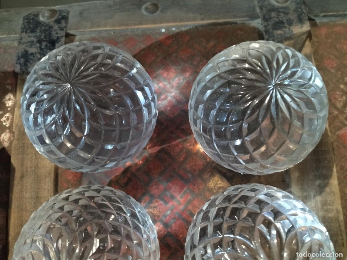 Antig&uuml;edades: Remates o bolas de cristal macizo labradas - Foto 5