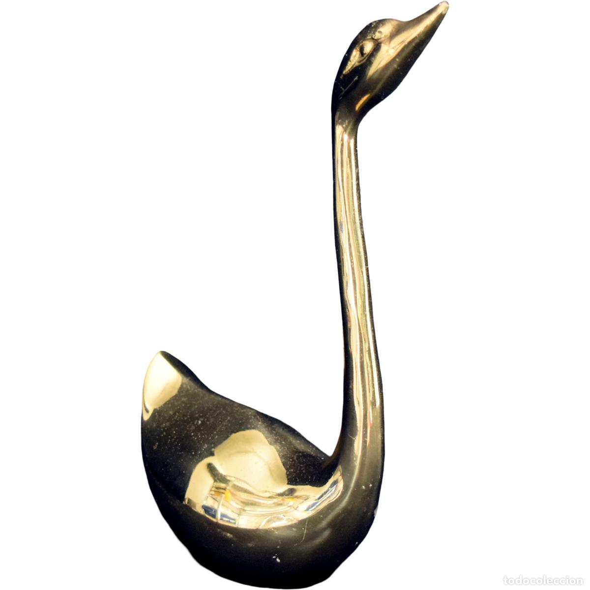 Antig&uuml;edades: Cisne de bronce - Escultura - Foto 1