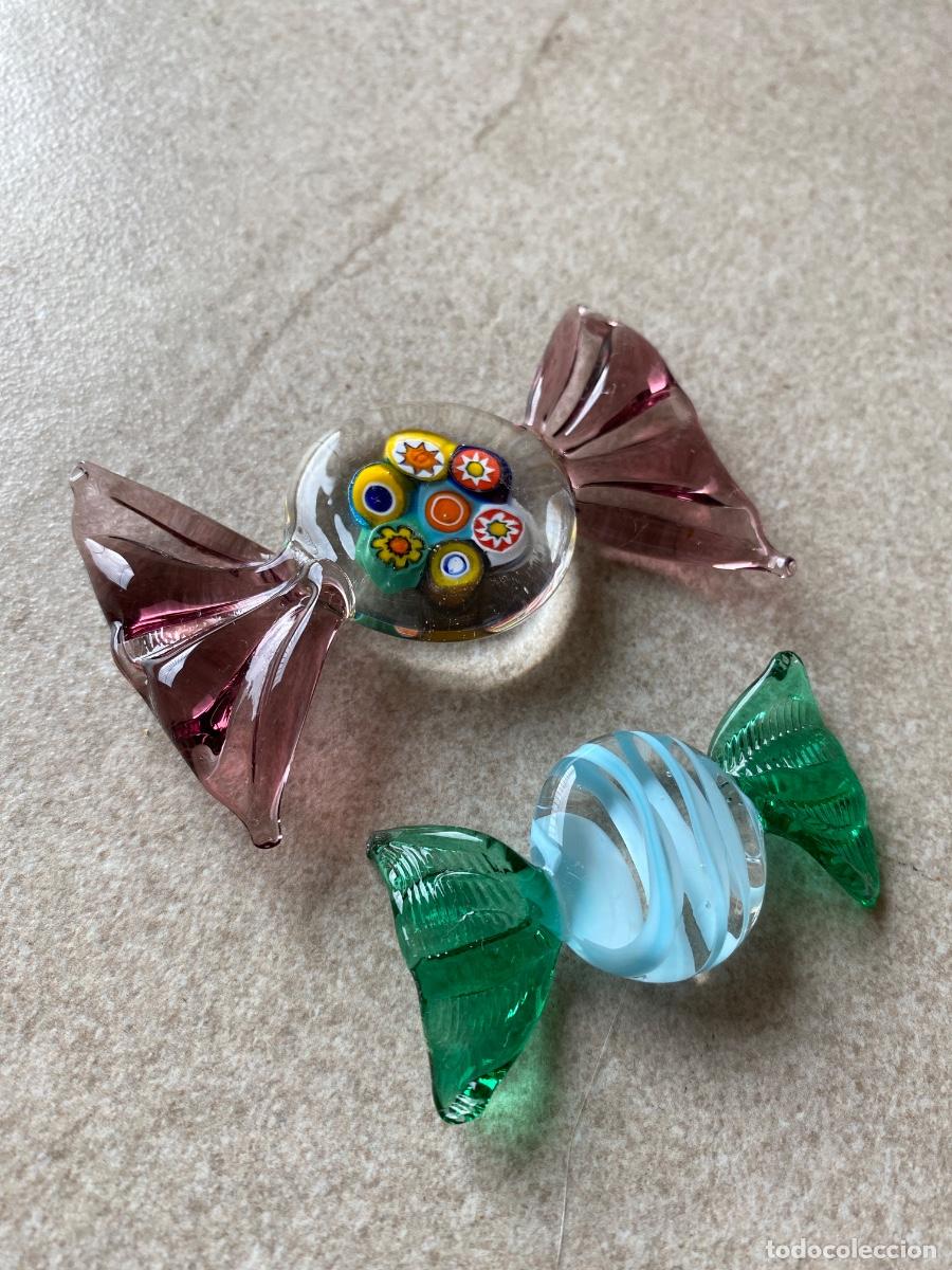 Antig&uuml;edades: Caramelos de cristal de Murano - Foto 2