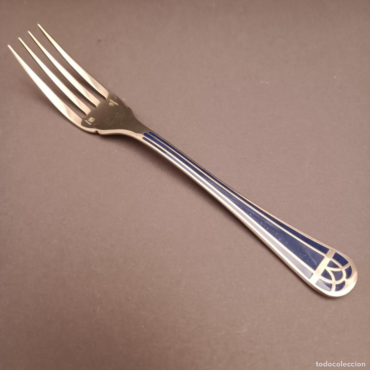 Antig&uuml;edades: CHRISTOFLE TALISMAN FORKS SALAD - Foto 1