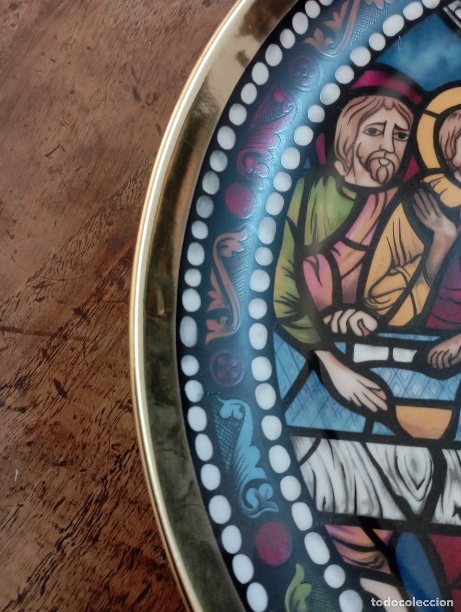 Antig&uuml;edades: Plato porcelana &rdquo; La &uacute;ltima cena &rdquo; - Foto 6