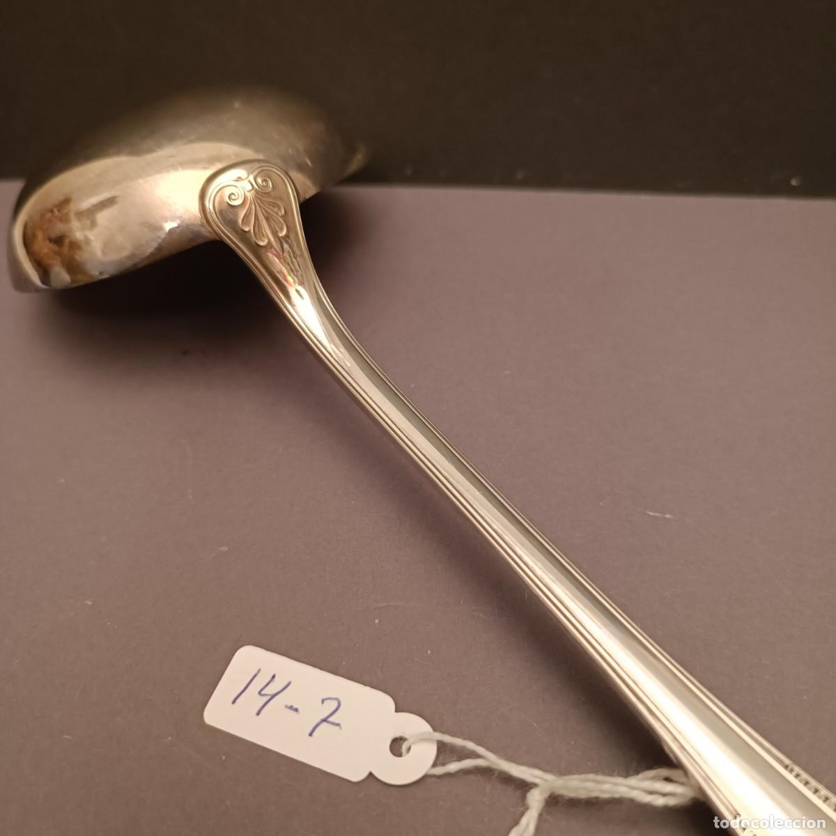 Antig&uuml;edades: CHRISTOFLE CUCHAR&Oacute;N DE SERVIR MODELO MALMAISON - Foto 5