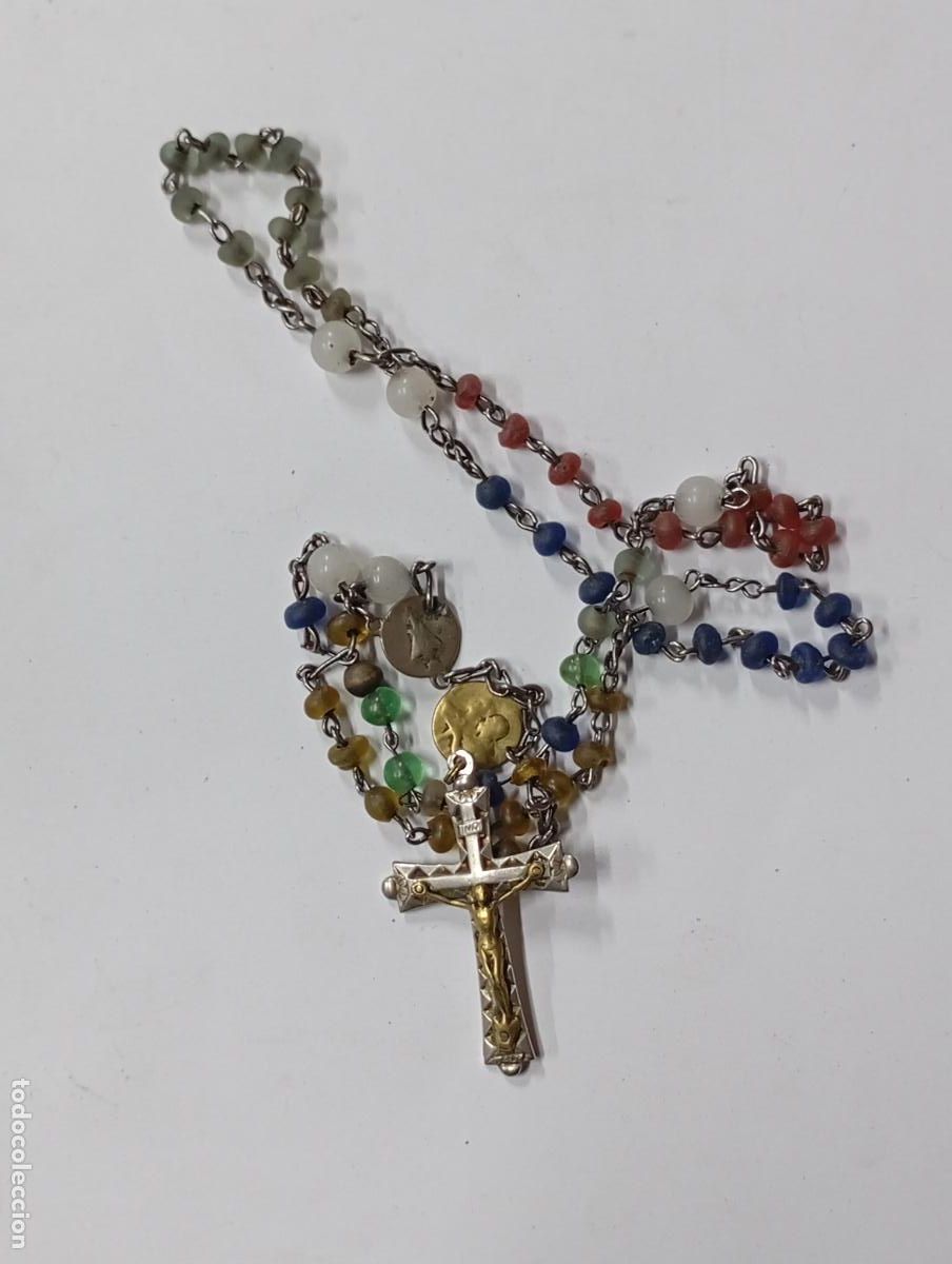 Antig&uuml;edades: CRUCIFIJO CON CADENA. PN14 - Foto 1