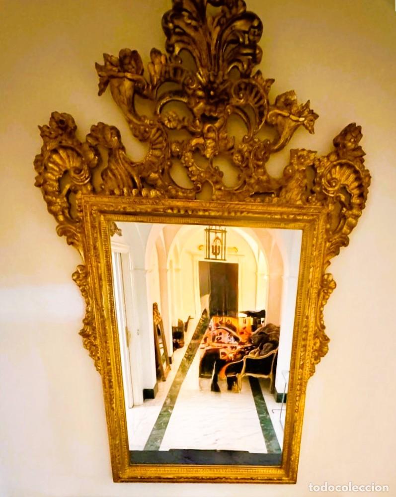Antig&uuml;edades: C&oacute;moda con espejo cornucopia - Foto 8