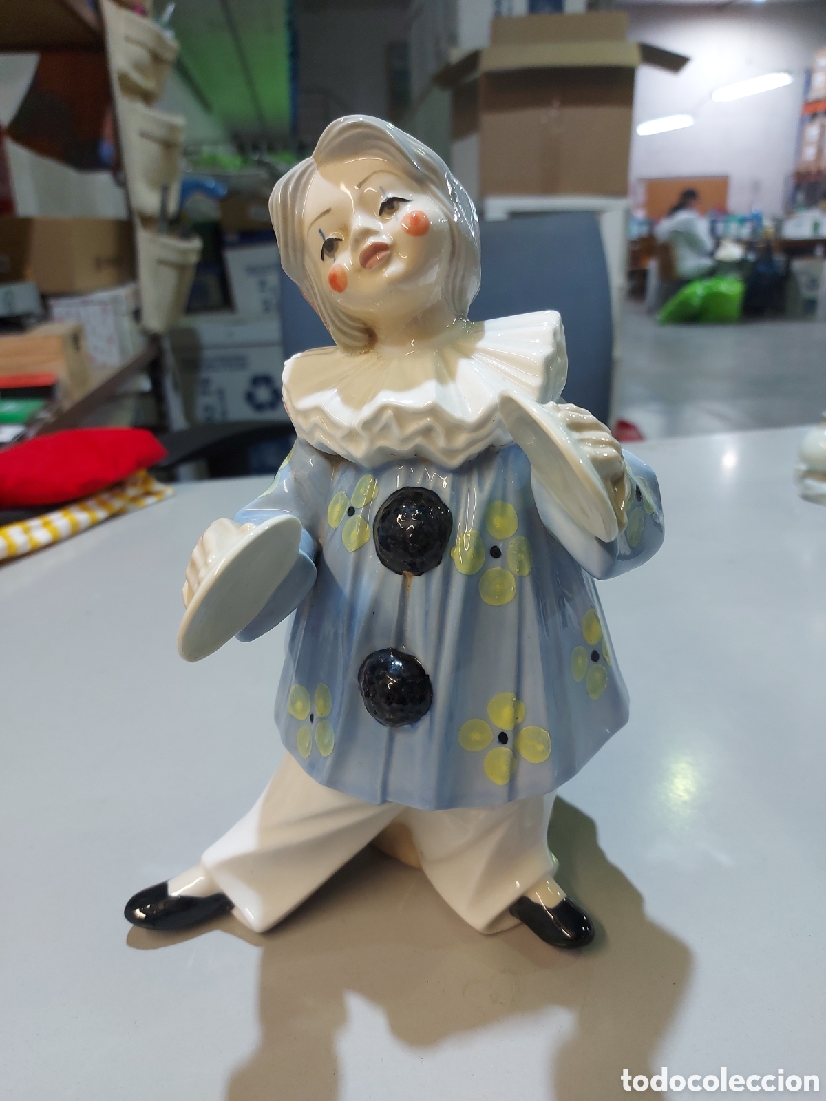 Antig&uuml;edades: Payaso porcelana Tengra - Foto 2
