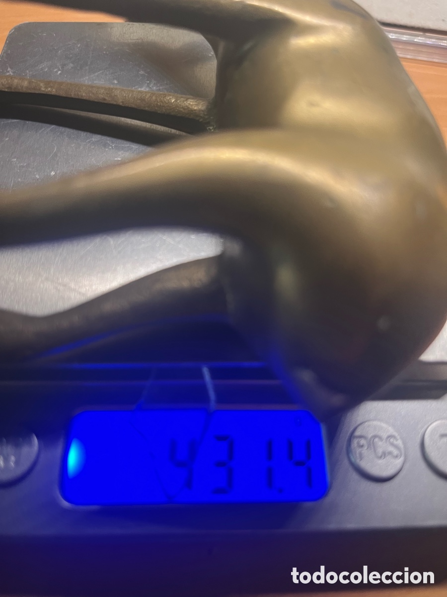 Antig&uuml;edades: FIGURA DE CIERVA DE BRONCE ANTGUA - Foto 5