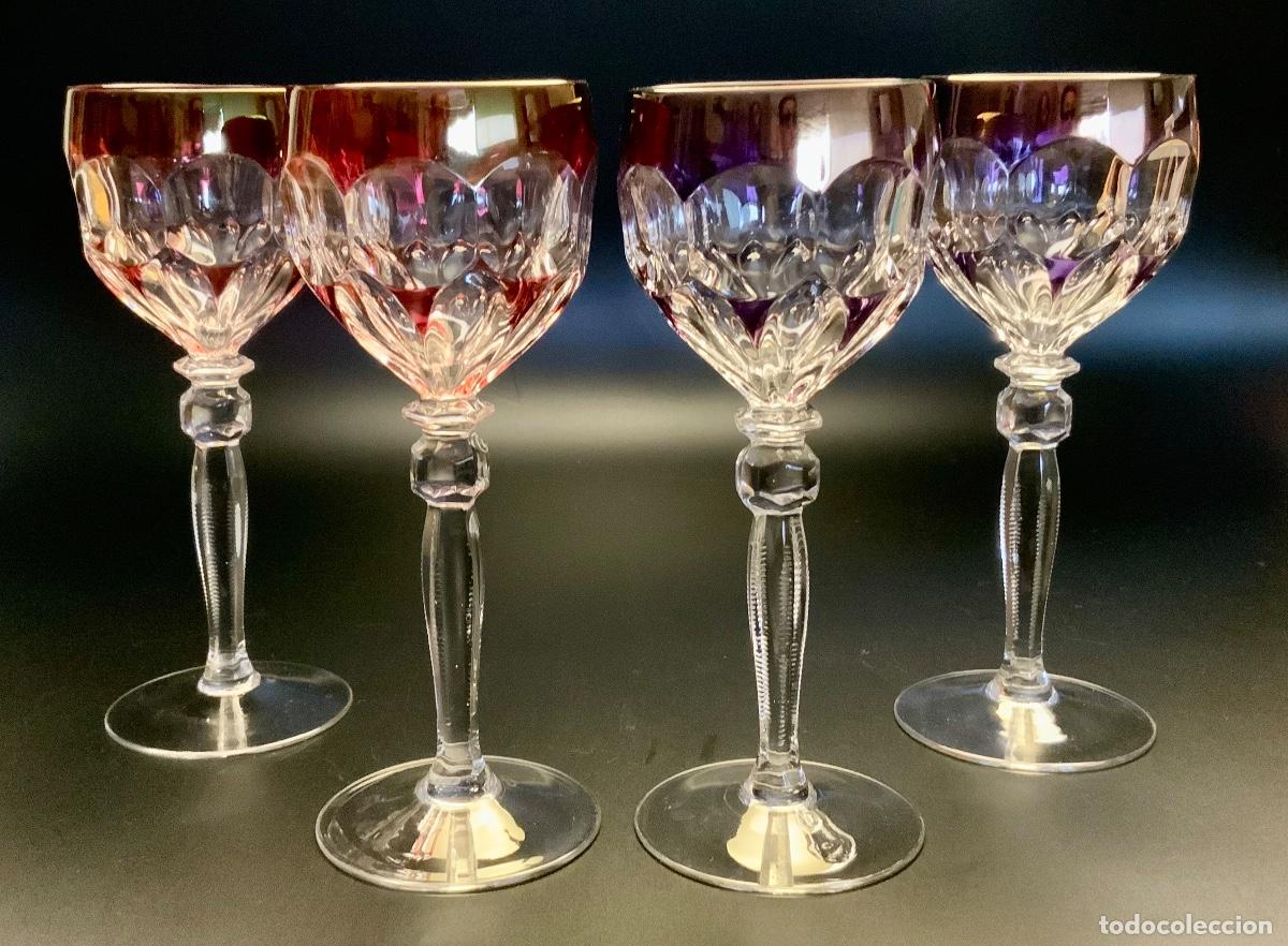 Antig&uuml;edades: COPAS CRISTAL DE PLOMO HOFBAUER - Foto 1