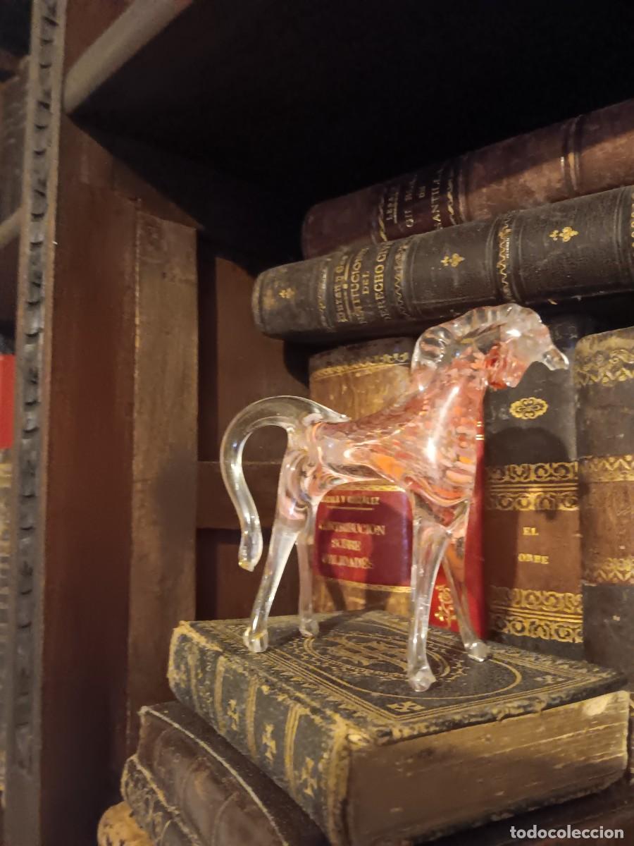 Antig&uuml;edades: Caballo cristal de murano - Foto 2