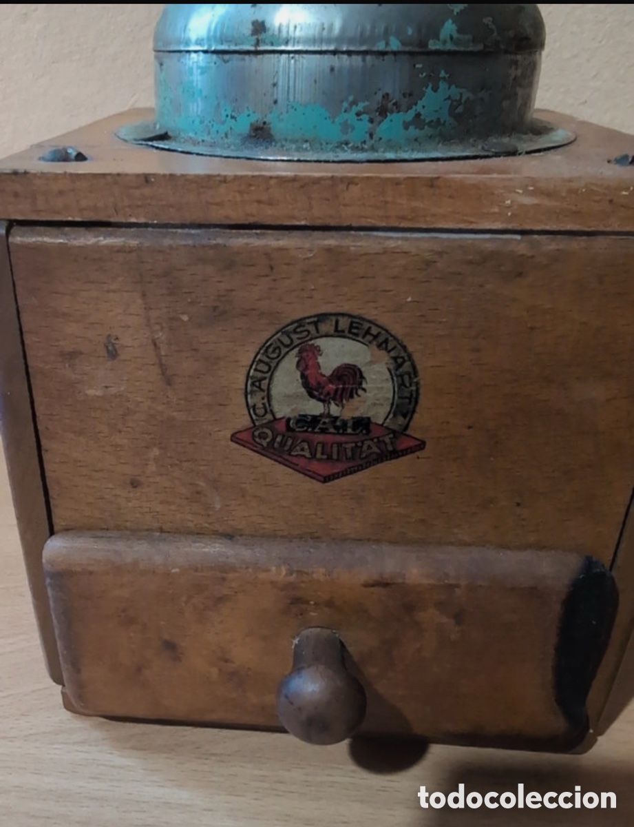 Antig&uuml;edades: Antiguo molinillo de caf&eacute; franc&eacute;s - Foto 2