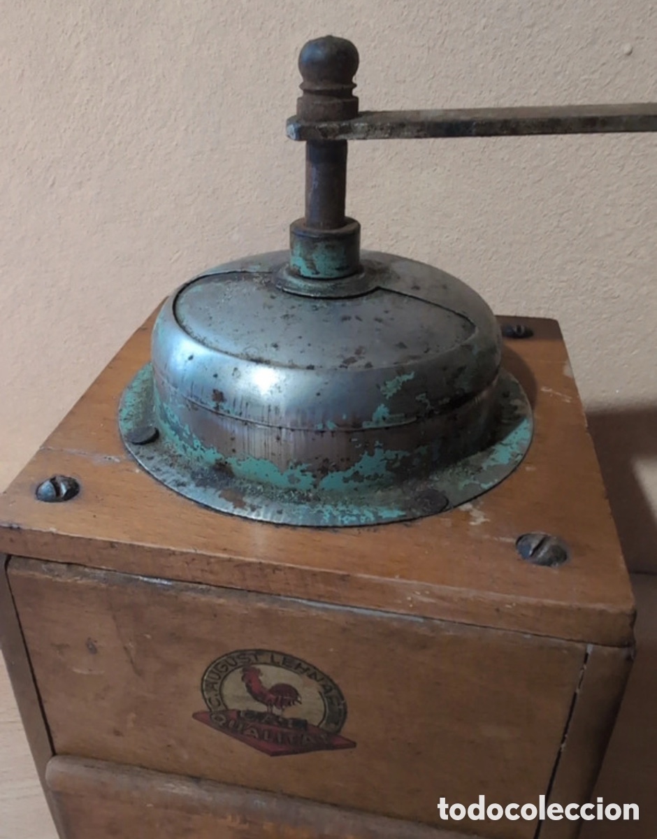Antig&uuml;edades: Antiguo molinillo de caf&eacute; franc&eacute;s - Foto 3