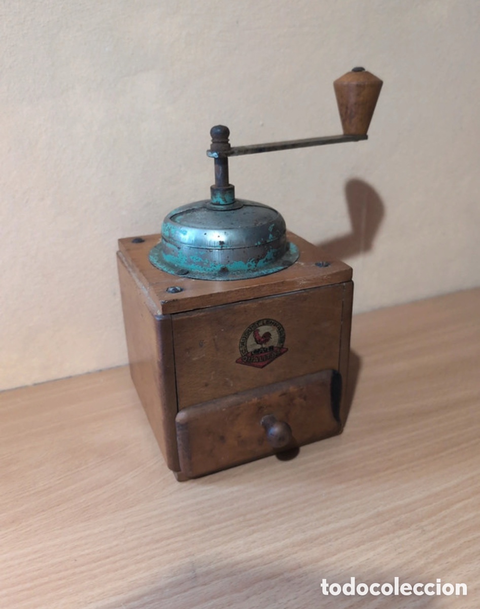 Antig&uuml;edades: Antiguo molinillo de caf&eacute; franc&eacute;s - Foto 1