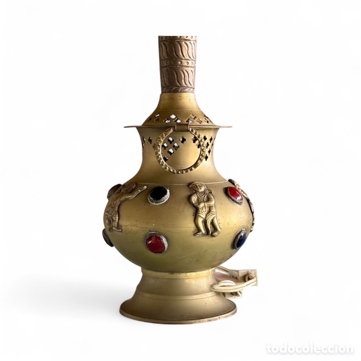 Antig&uuml;edades: L&aacute;mpara oriental Circa 1.960. - Foto 5
