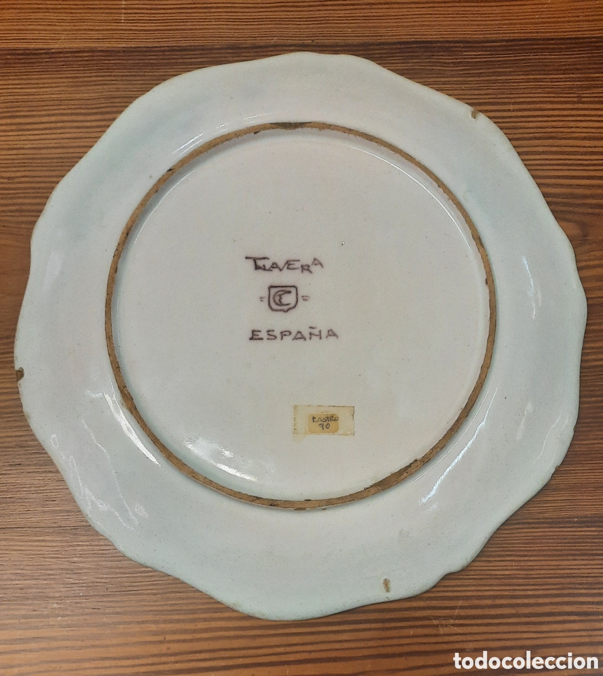 Antig&uuml;edades: Plato de Talavera de Ruiz de Luna - Foto 2