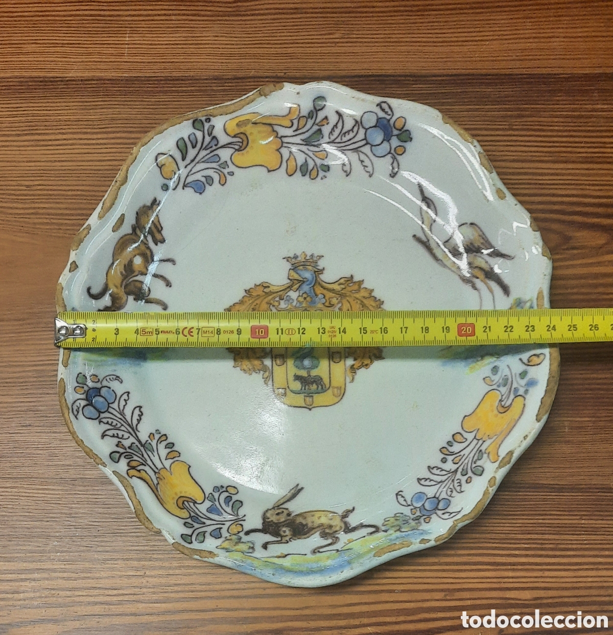 Antig&uuml;edades: Plato de Talavera de Ruiz de Luna - Foto 3