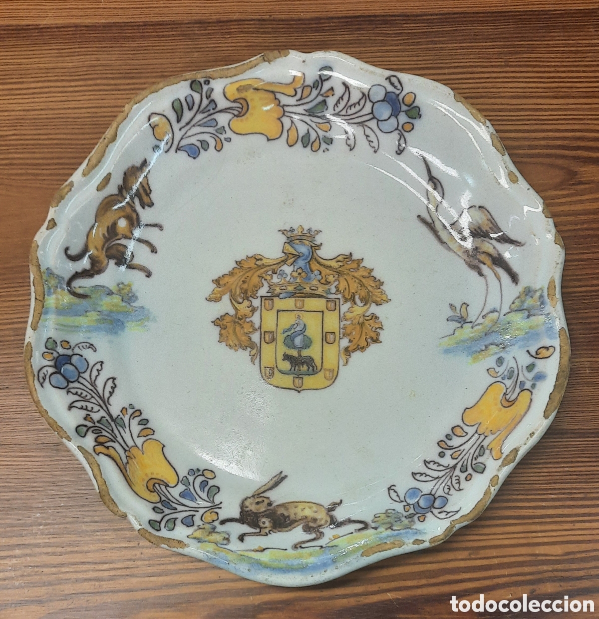 Antig&uuml;edades: Plato de Talavera de Ruiz de Luna - Foto 1