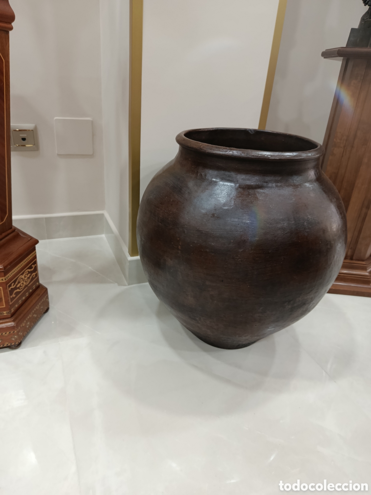 Antig&uuml;edades: Tinaja antig&uuml;a de barro - Foto 5