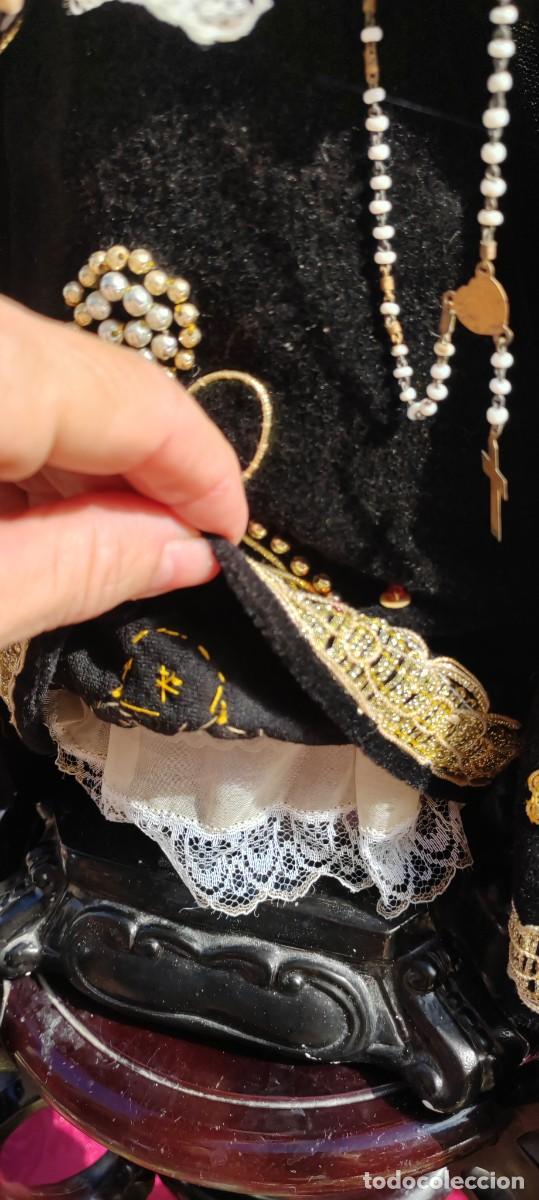Antig&uuml;edades: Virgen antigua candelero - Foto 4