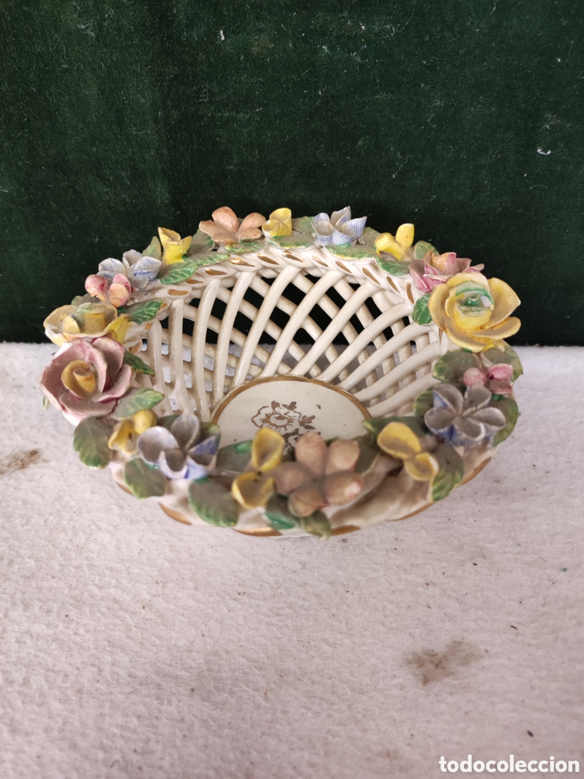 Antig&uuml;edades: Fruterito de cer&aacute;mica de Manises - Foto 1