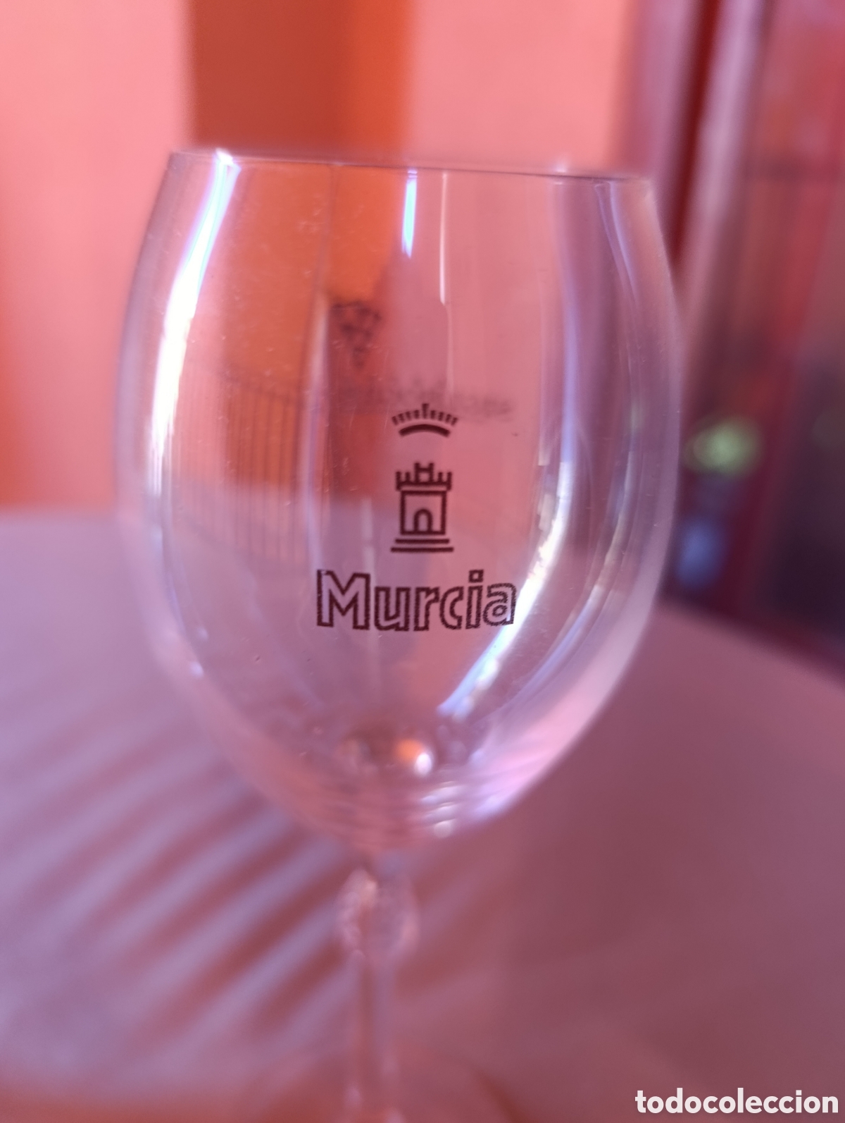 Antig&uuml;edades: Copa de cristal Murcia - Foto 2