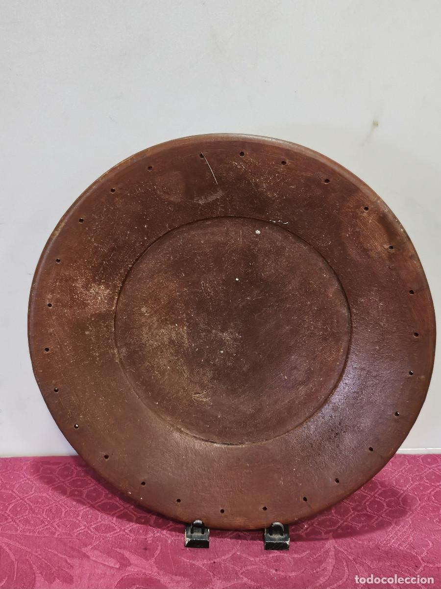 Antig&uuml;edades: plato antiguo de terracota - Foto 1