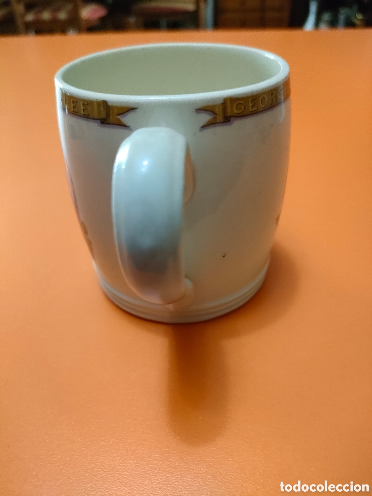 Antig&uuml;edades: Taza jorge v a&ntilde;o 1935 - Foto 2