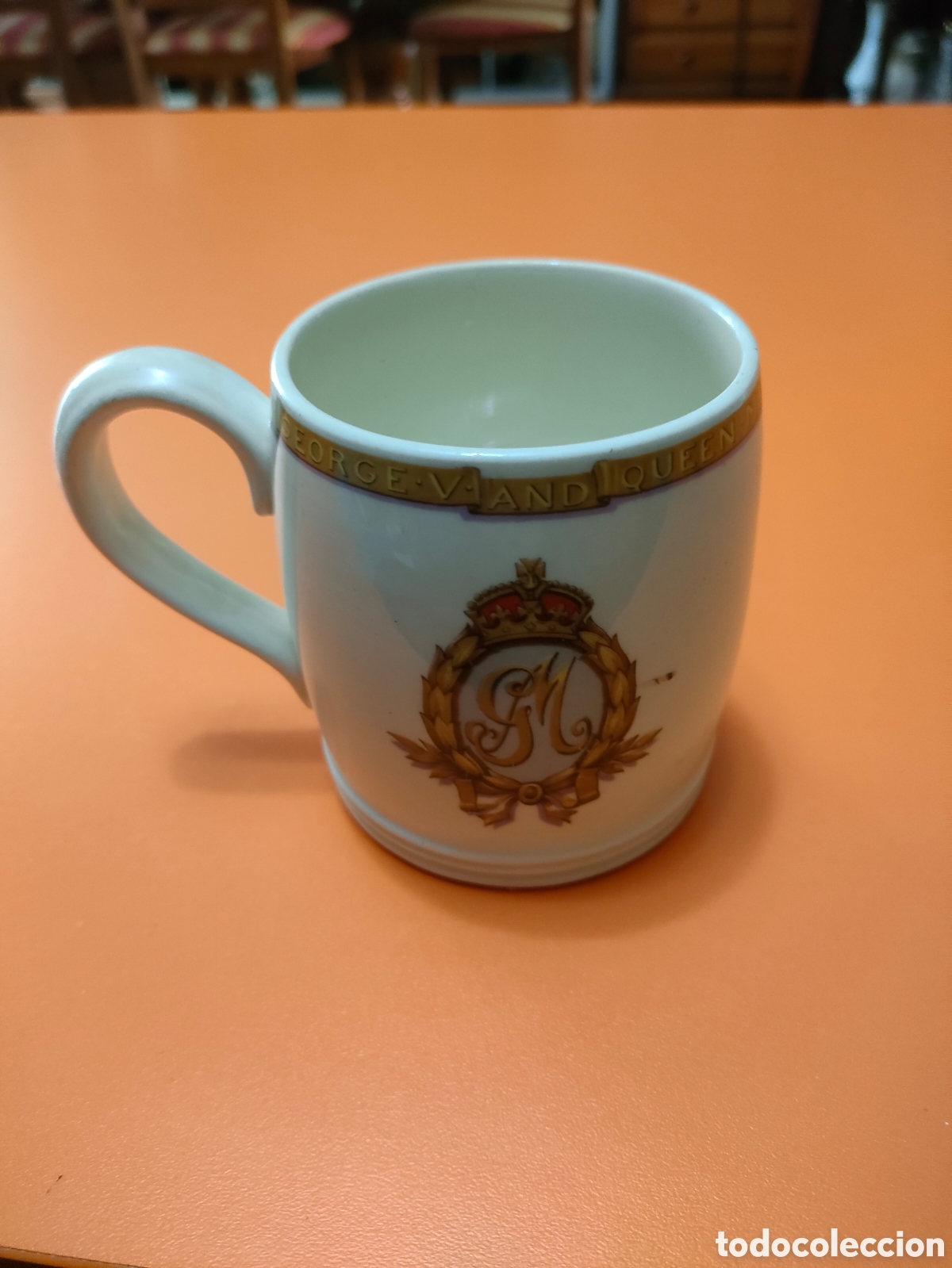 Antig&uuml;edades: Taza jorge v a&ntilde;o 1935 - Foto 3