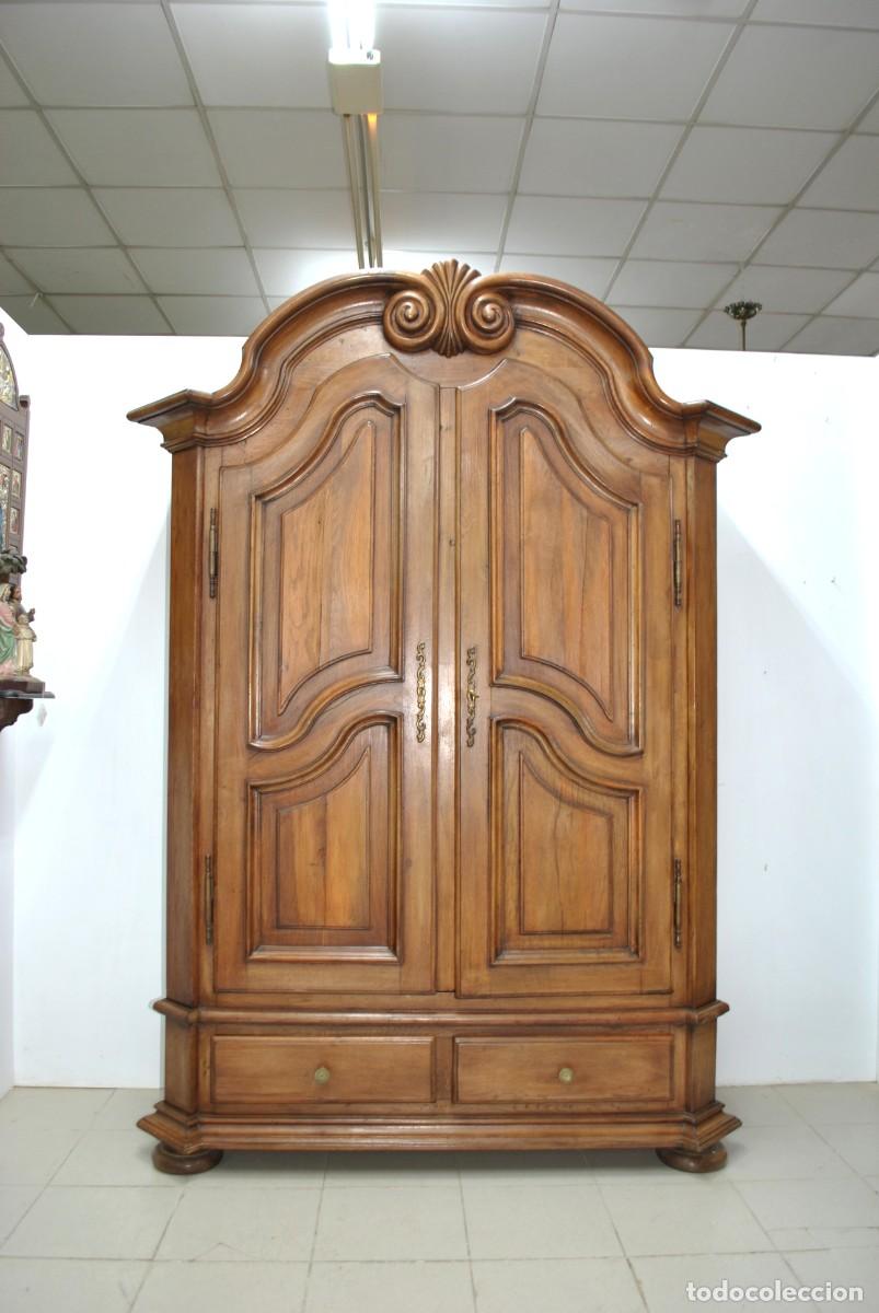 Antig&uuml;edades: ARMARIO ANTIGUO DOS PUERTAS MADERA - Foto 1